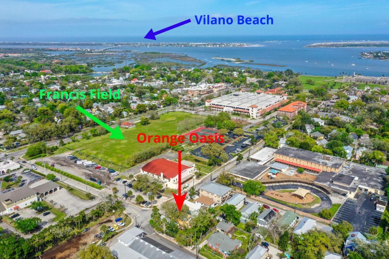 Orange Oasis - Walk To Historic District Villa St. Augustine Eksteriør bilde